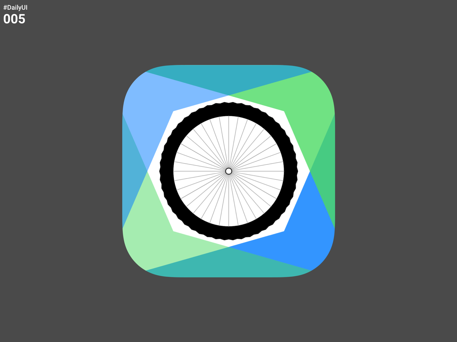 DailyUI Challenge 005 - Design an App Icon